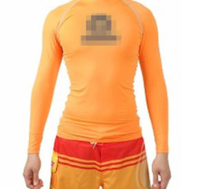 ダサいメンズジムコーデ1.蛍光色だらけ